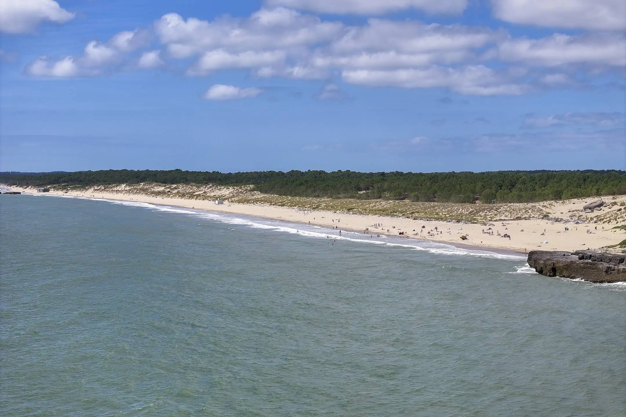 Plage en Charente Maritime, à Saint Palais sur mer